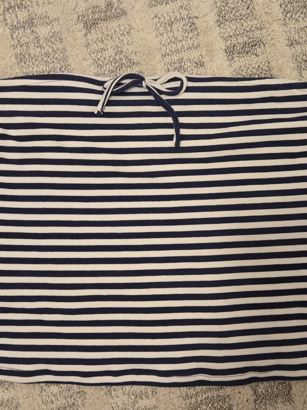 NWOT No Boundaries Navy and White Striped Tube Top